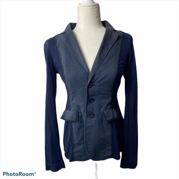 Free People Navy Blazer - Picture 2 of 9